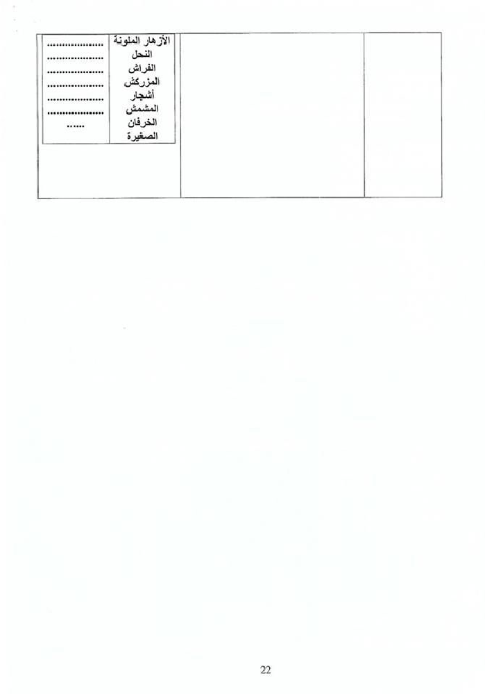 مذكرات كافة الوحدات عربية سنة ثالثة