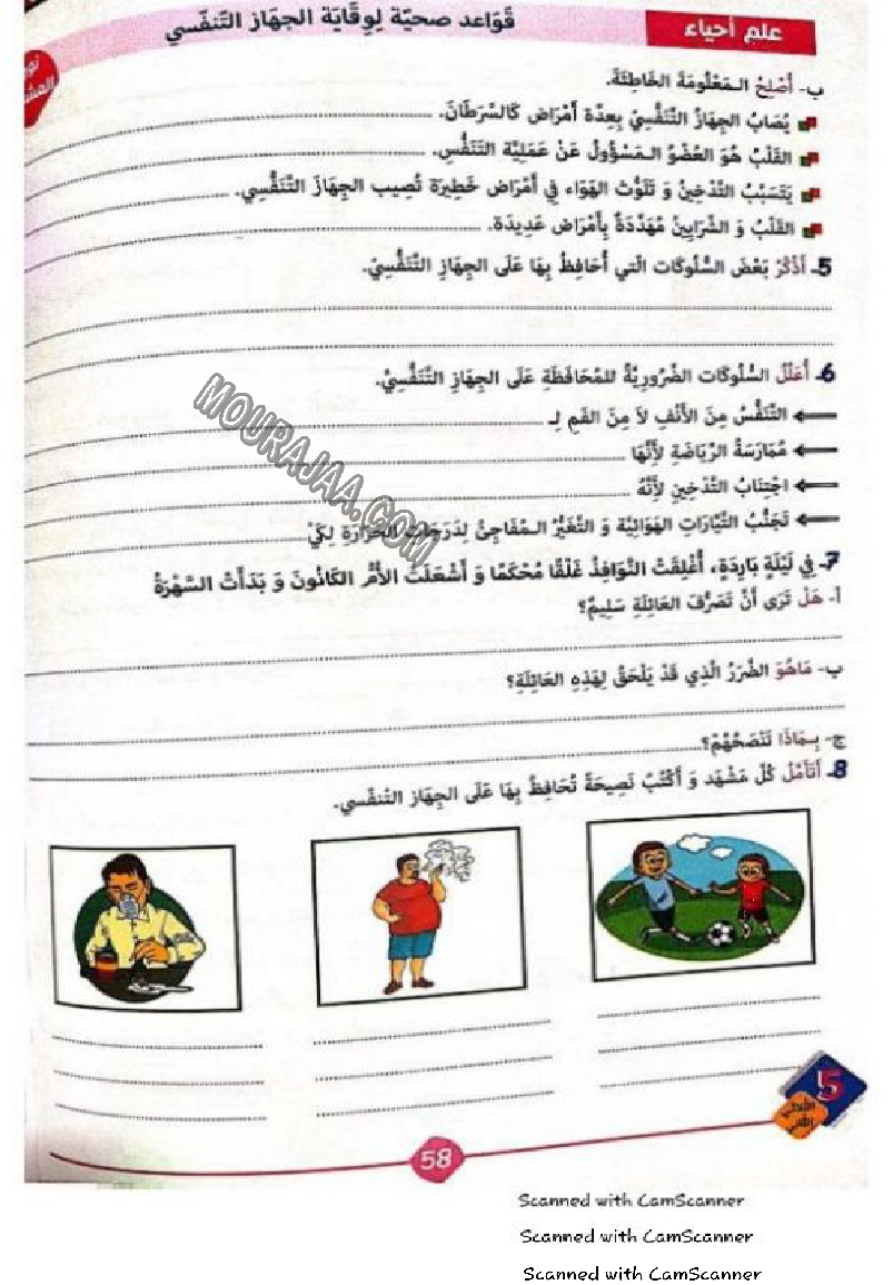 نور المشرق سنة خامسة الثلاثي الثاني