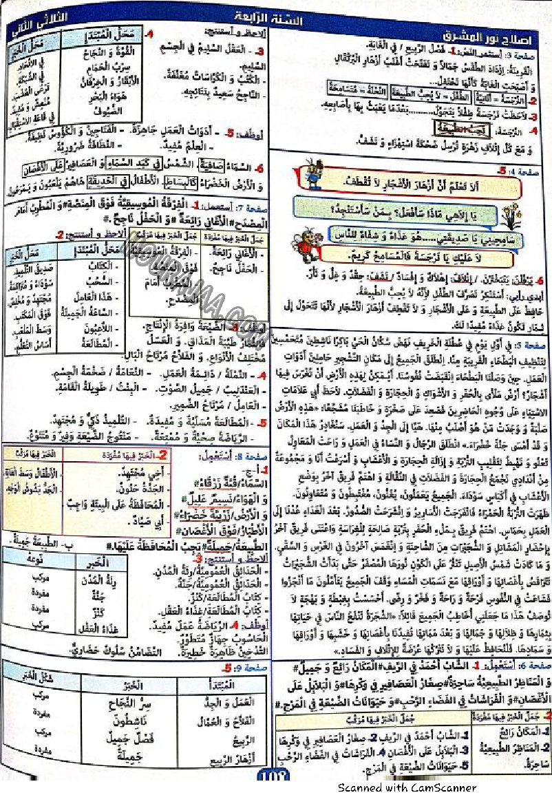 نور المشرق سنة رابعة الثلاثي الثاني