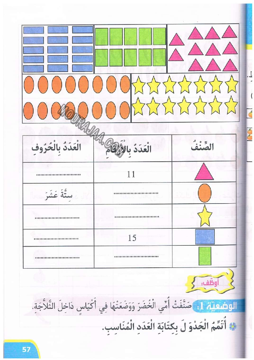 نور المعارف سنة اولى الثلاثي 2