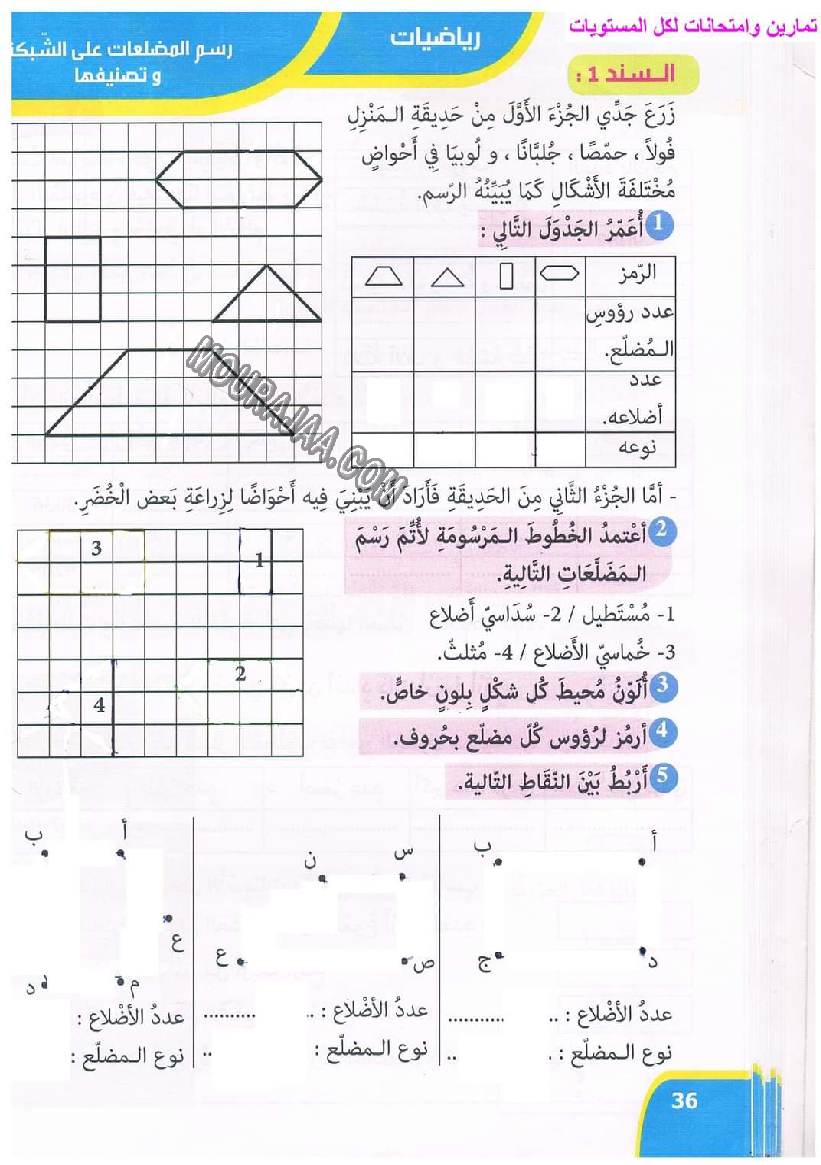 نور المعارف سنة ثالثة ثلاثي ثاني